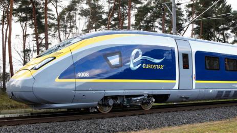 DAN DRYER À BORD DE LA FLOTTE EUROSTAR E320